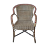 Wicker armchair