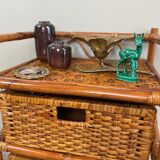 Rattan storage furniture