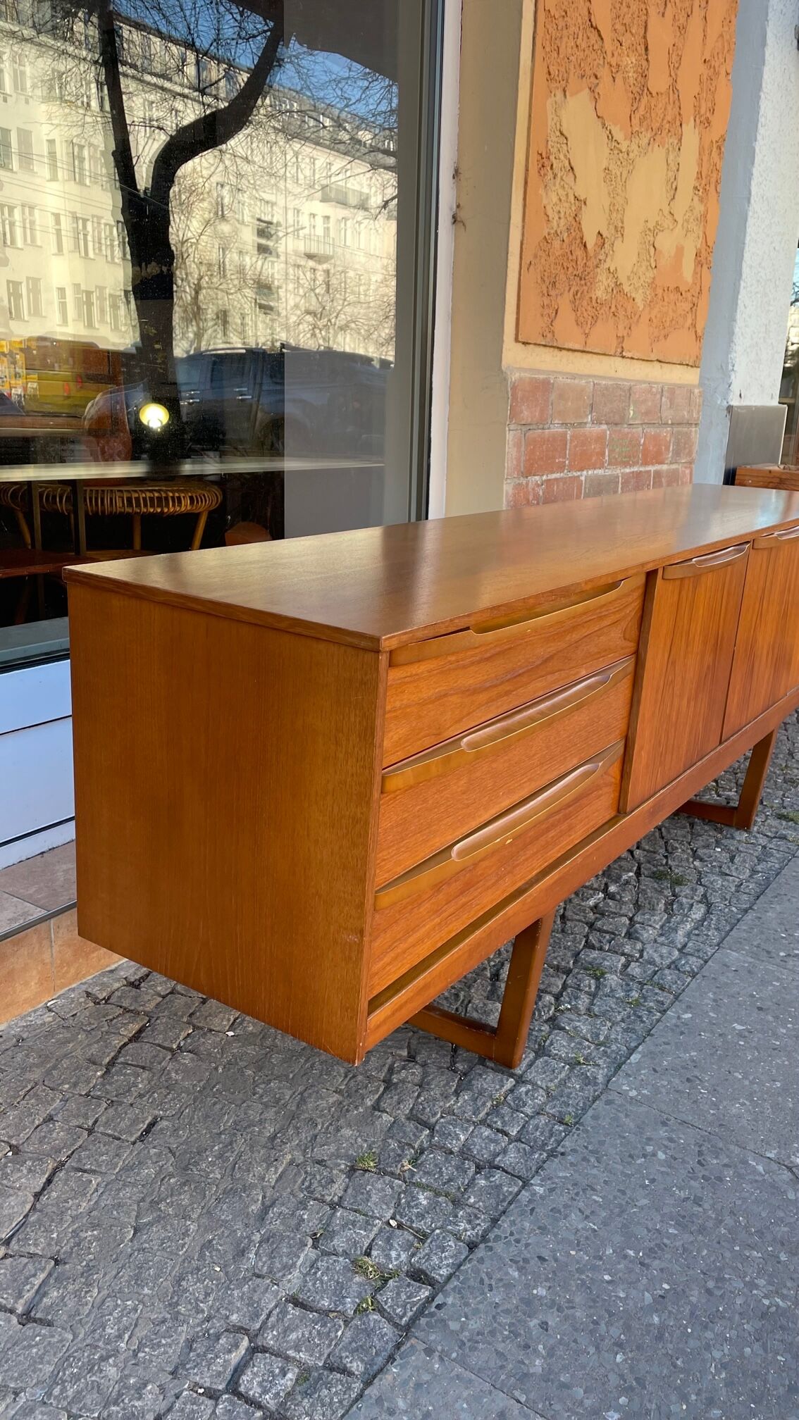 Teak row from the 60s