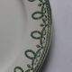 Boch Frères porcelain dinner plate, La Louvière, Bonaparte