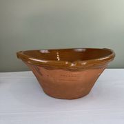 Grande jatte ancienne Poterie NOT Frères 
