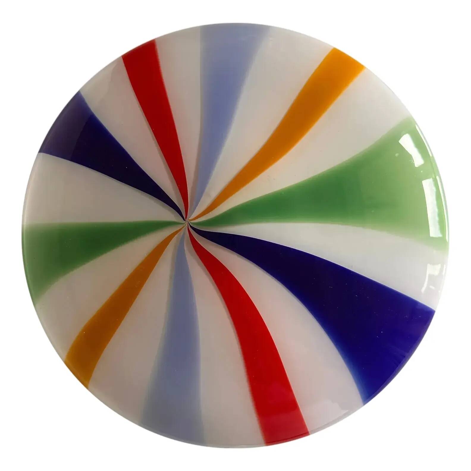 Italian Swirls Murano Glass Wall Sconce by Simoeng