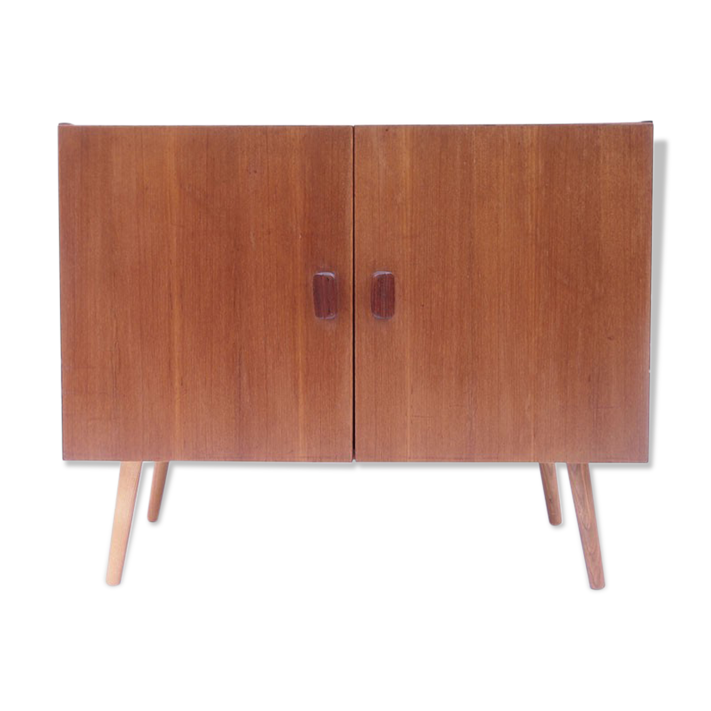 Small vintage Scandinavian enfilade, swinging doors