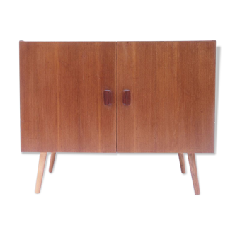 Small vintage Scandinavian enfilade, swinging doors
