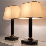 Lampes cuir