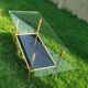 vintage coffee table, brass frame, glass and mirror tray, 50/60'S, 15 photos