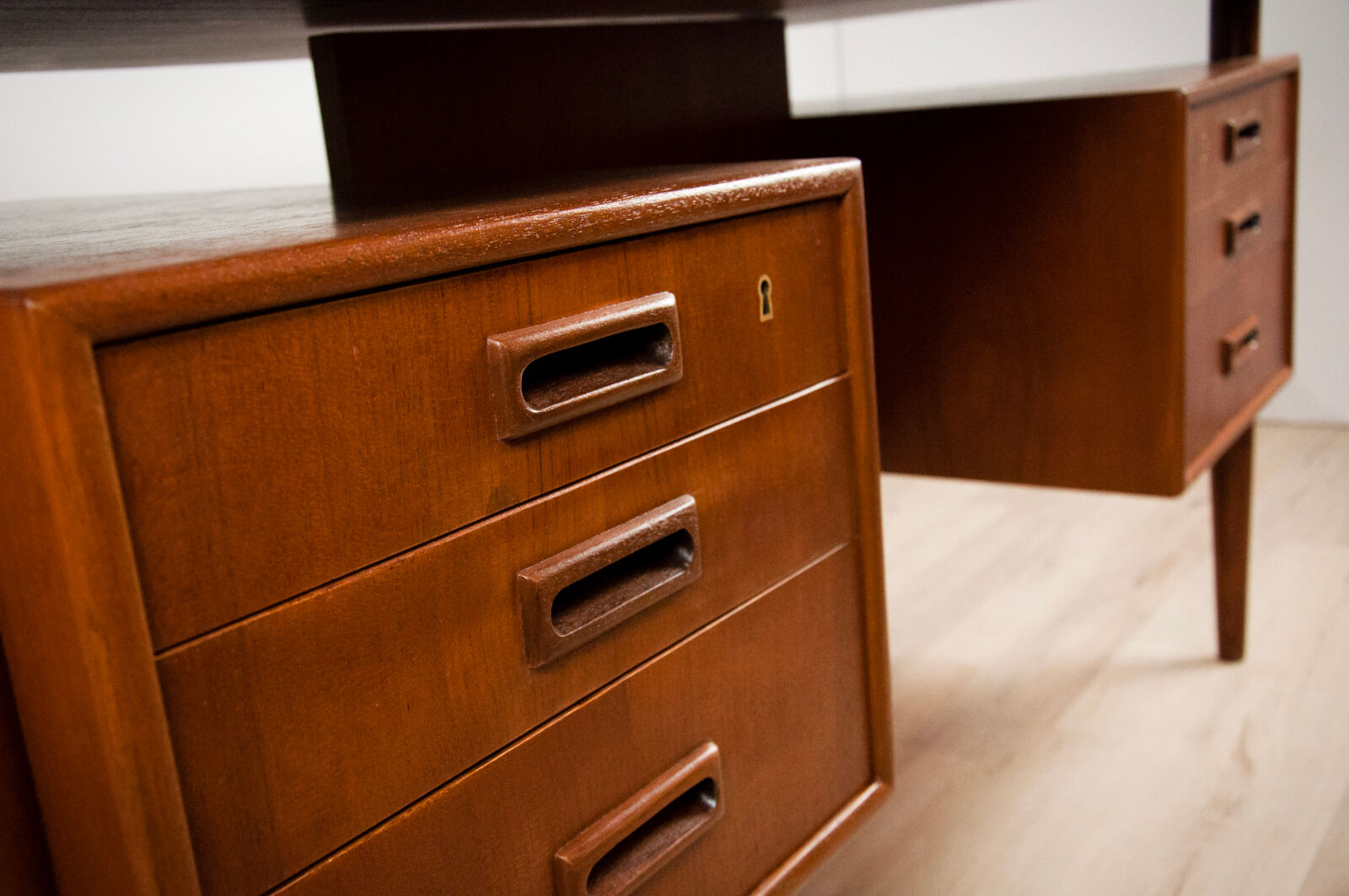 Teak desk by A. Vodder