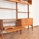 Bibliothèque en teck du milieu du siècle par Torbjørn Afdal pour Bruksbo, années 1950, ensemble de 2