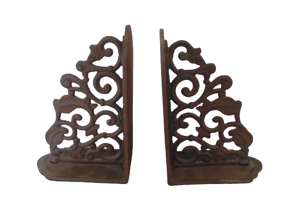 Greenhouse books cast iron decor vegetal