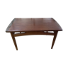 Table enfant, en bois exotique, signé High Wycombe