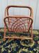 Vintage rattan magazine door, Czech