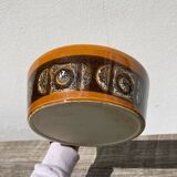 Glazed ceramic salad bowl 1970