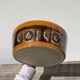 Glazed ceramic salad bowl 1970