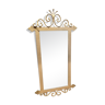Wrought iron mirror "Country corner" 81x42cm