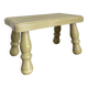 Tabouret pieds tournés