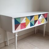 Console 4 tiroirs vintage