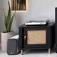 Meuble vinyle en bois