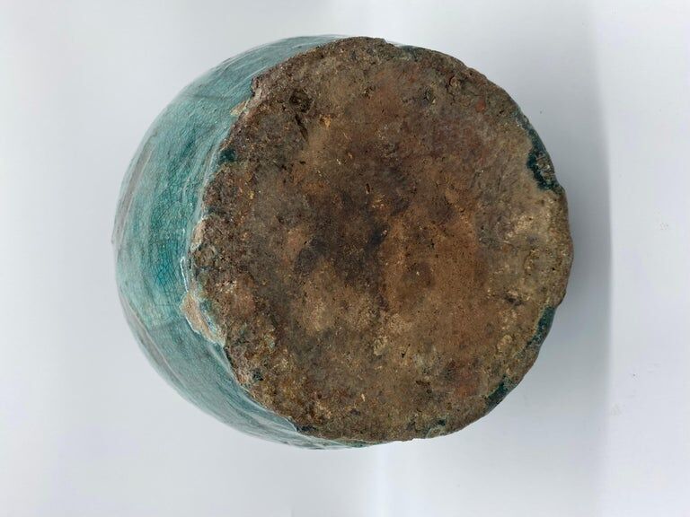 Blue jar martaban style 19th century