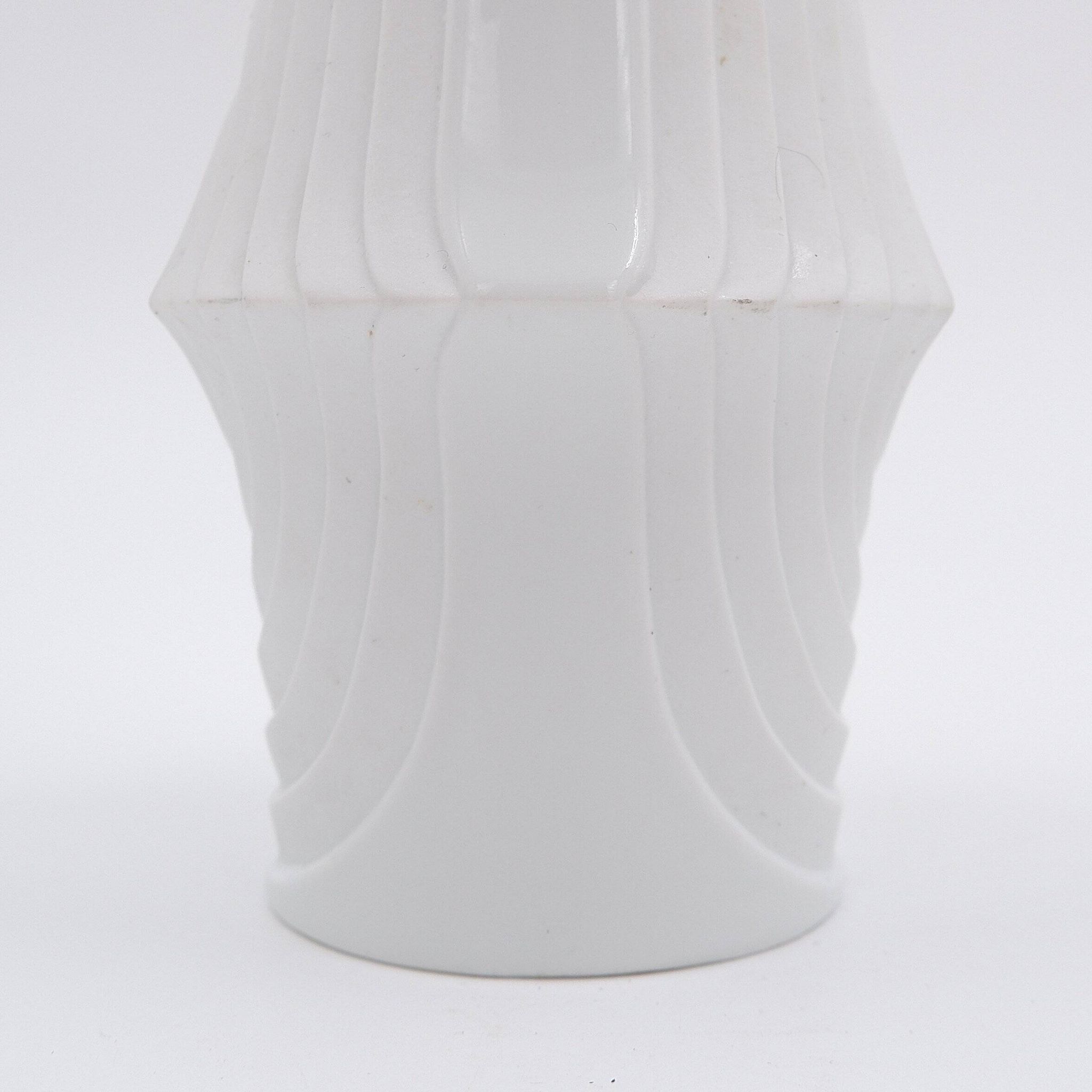Vase en porcelaine Op Art par Royal Bavaria KPM, Allemagne, années 1970