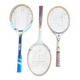 Vintage 3 wooden tennis rackets