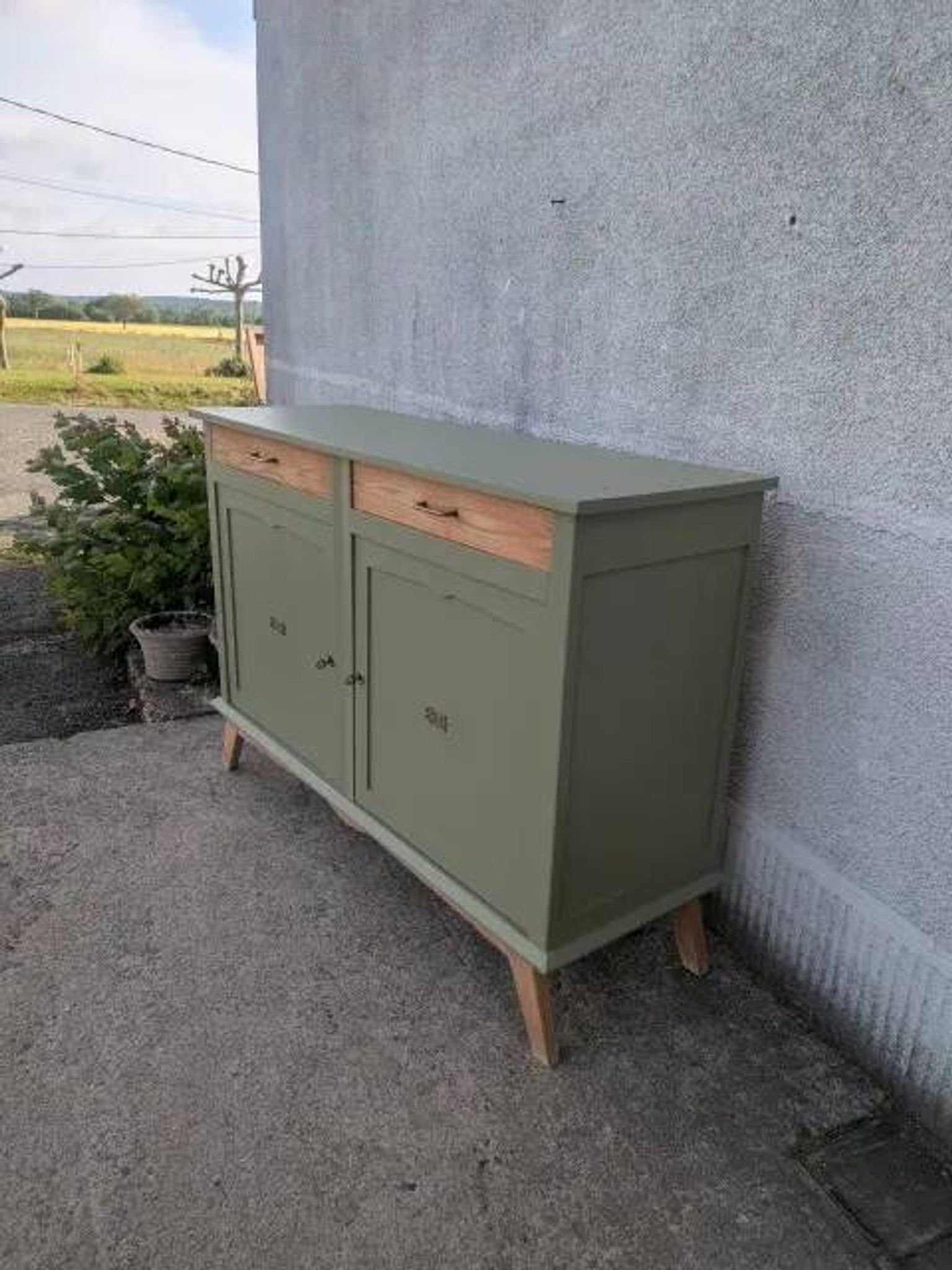 Enfilade, buffet