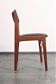 Set of 4 teak dining chairs by Erik Buch for Anderstrup 1950s