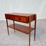 Console danoise en teck du milieu du siècle