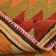 Kilim Turc Vintage en Laine Tissé Main, Tapis Tribal Ancien, 177x291 Cm