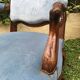 Epoque régence XVIIIeme.fauteuil à dossier plat