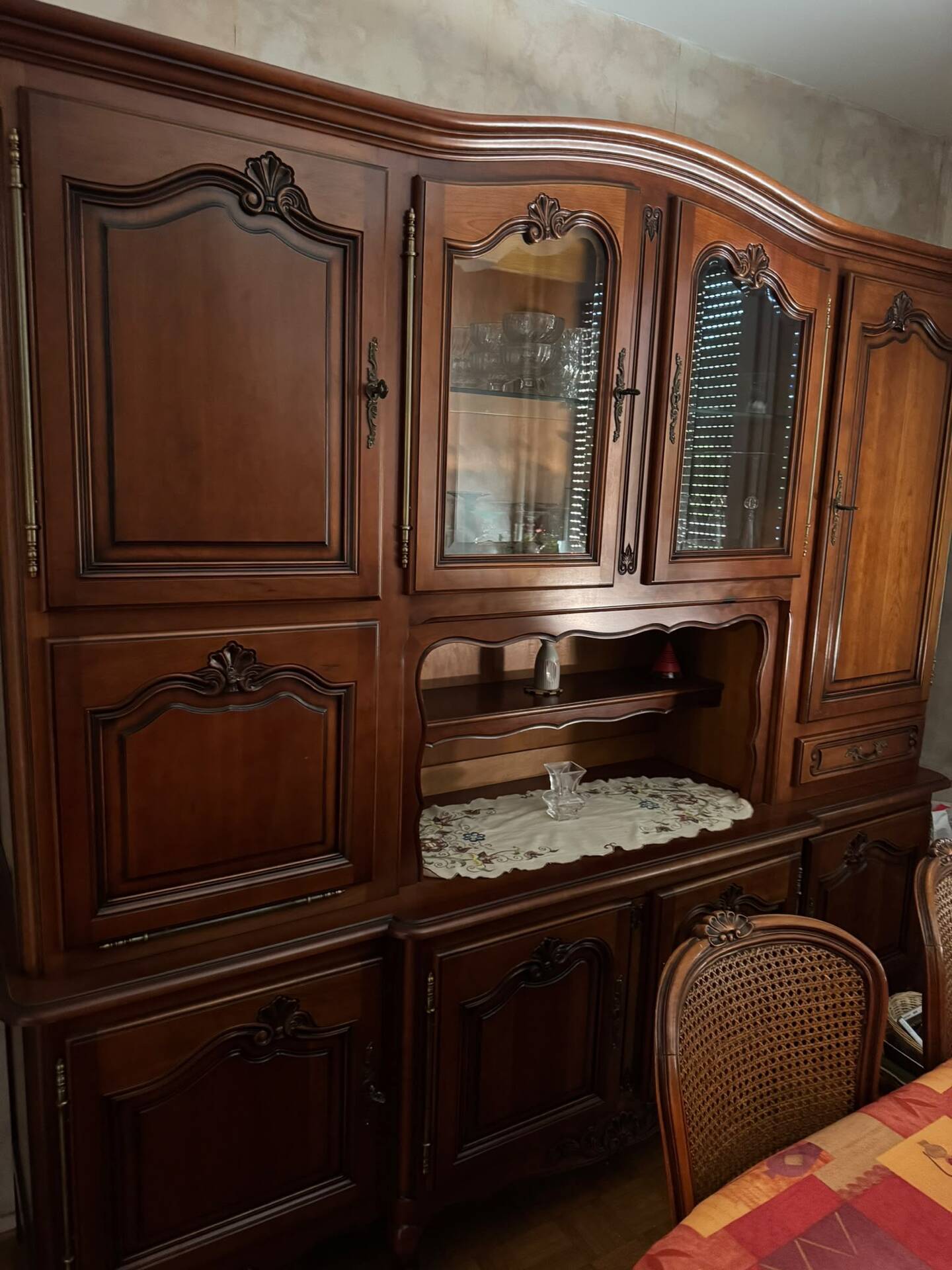 Cherry wood sideboard