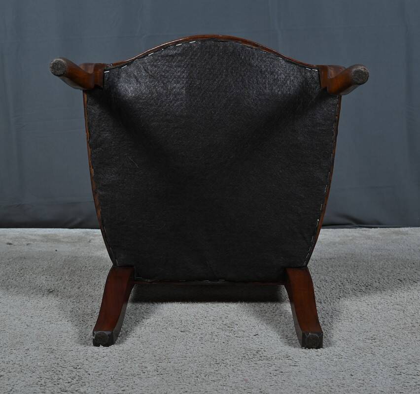 Nursing Chair in Mahogany, Napoleon III period – second half of the 19th century