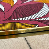 Vintage coffee table legs compass