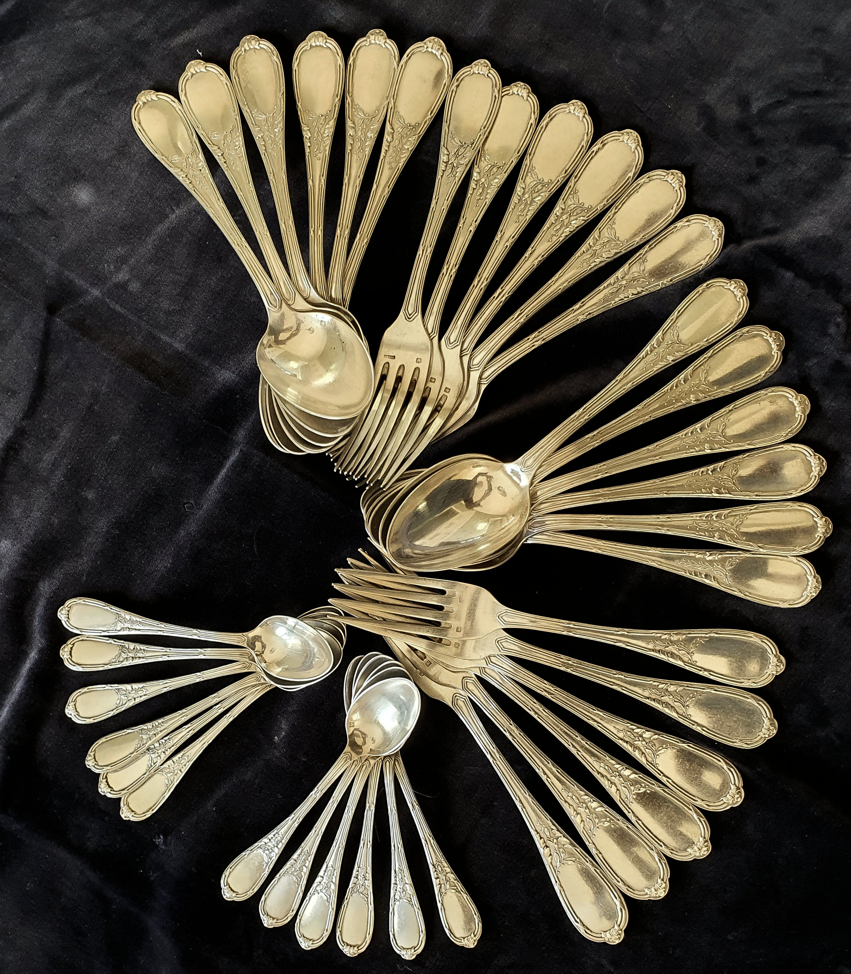 Ercuis silver metal housewife