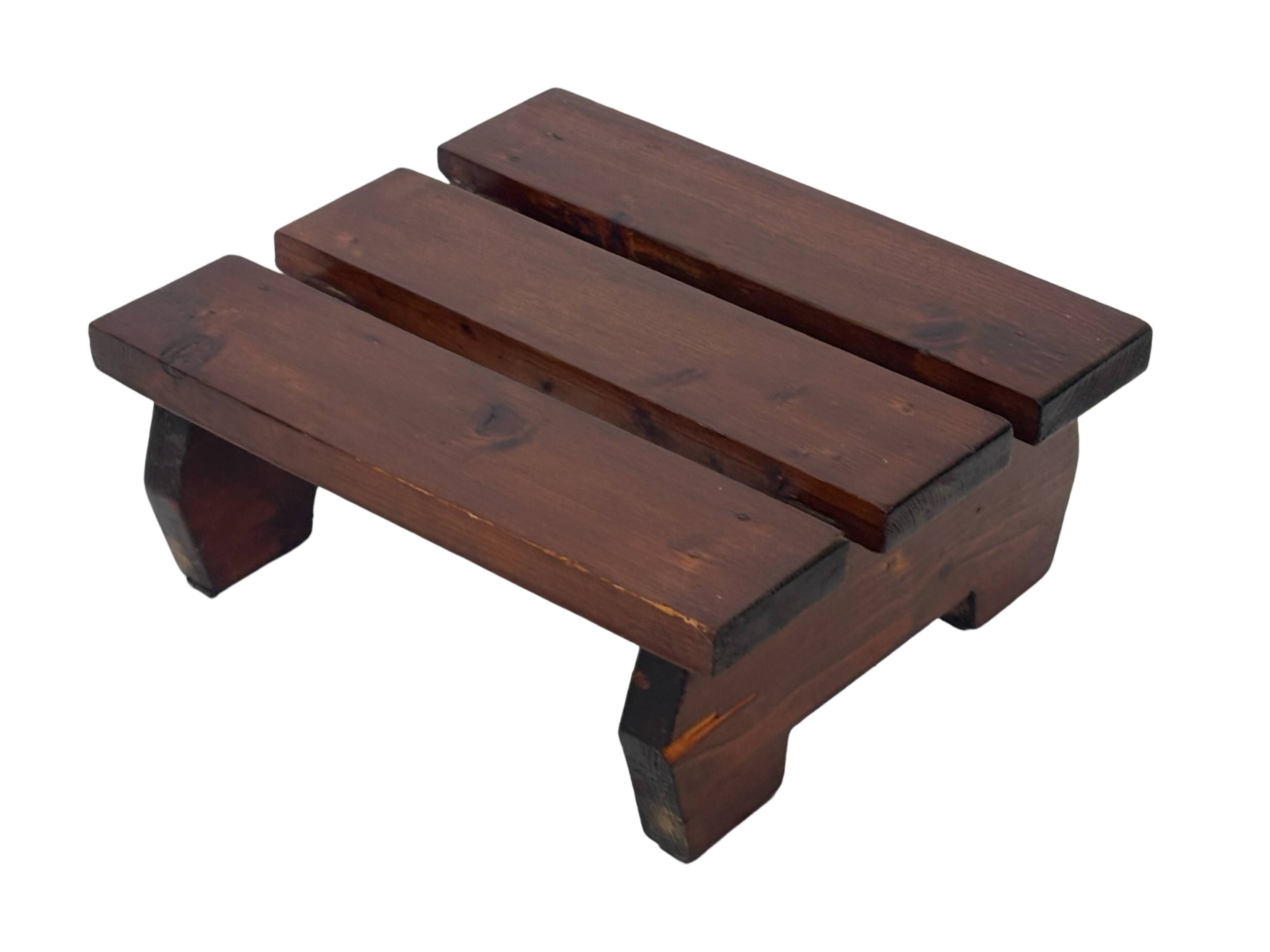 Art Deco footstool foot rest minimalist 40's design