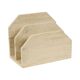 Vintage Travertine Natural Stone Magazine Rack – 1970s