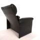 Saporiti Italia leather armchair by Giovanni Offredi, 1970