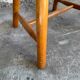 Set of 6 Honey Brown Solid Beech Wood Dining Chairs by De Ster Gelderland, 1960s
