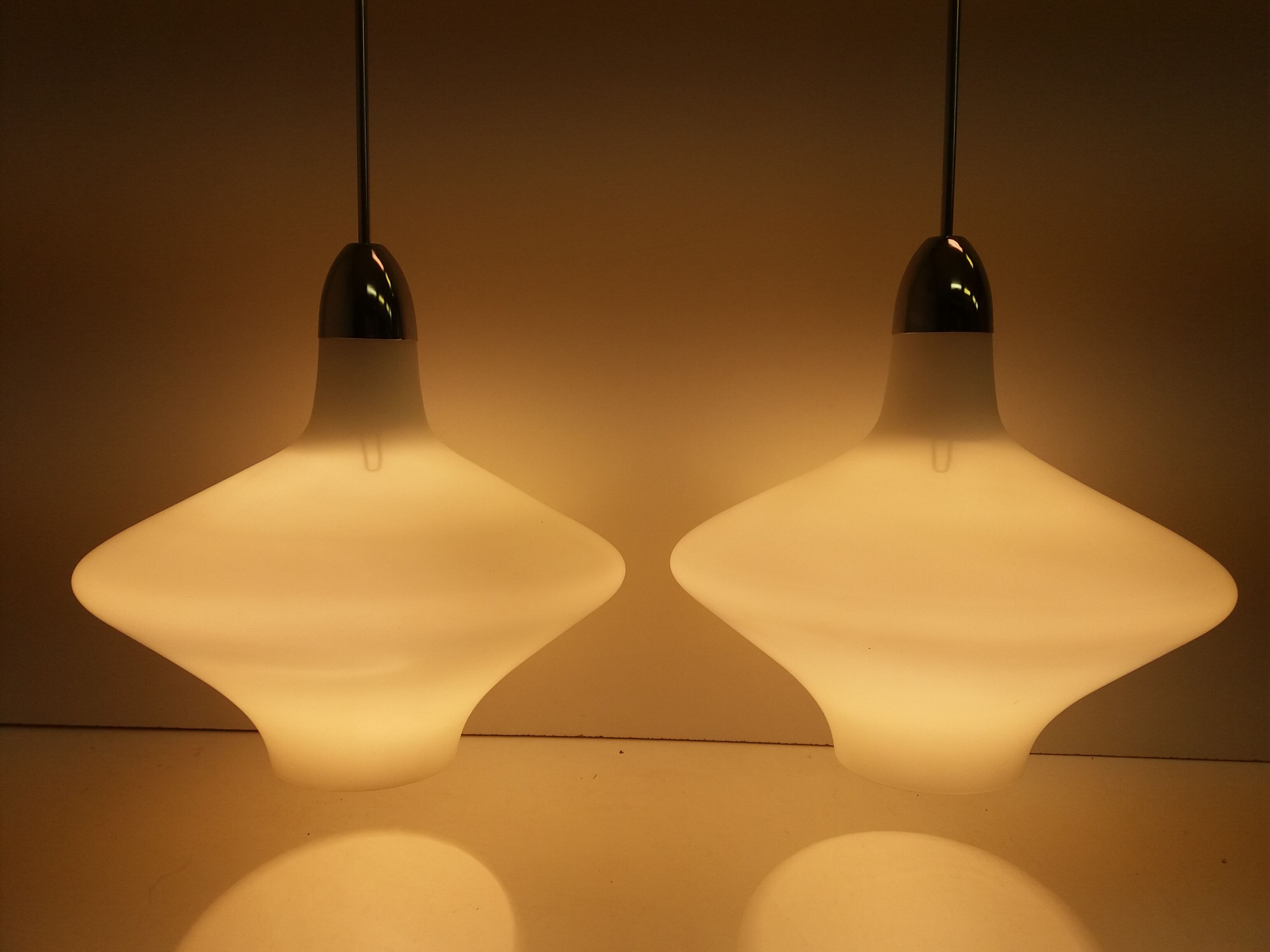 Mid-century design chandelier, Napako, 1960's.