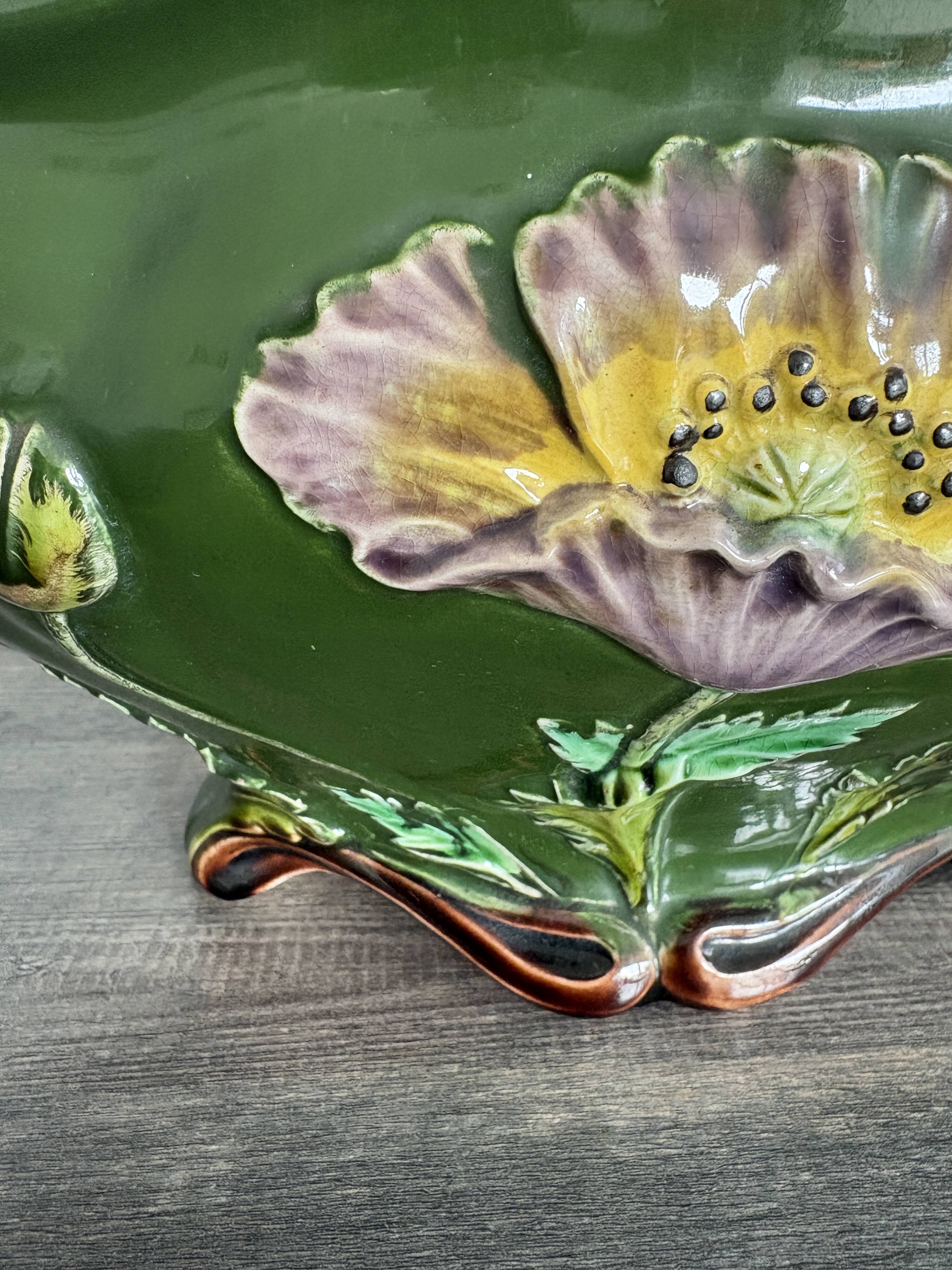Large antique planter De Bruyne Frères 1900