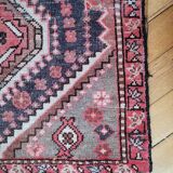 Superbe tapis persan oriental vintage ancien bohême 275x125 cm
