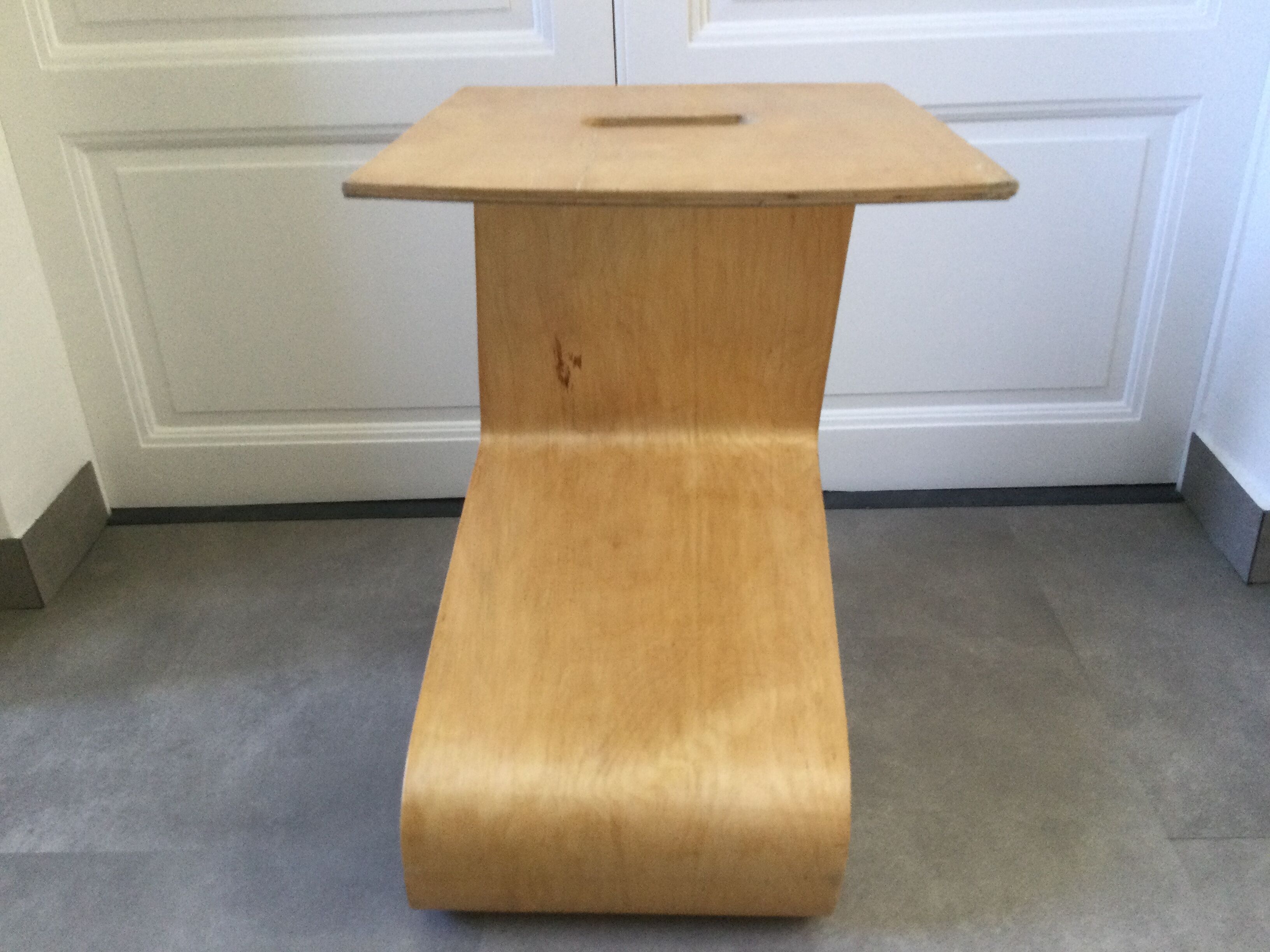 Eric Pfeiffer molded plywood coffee table