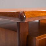 Danish teak desk by peter lovig nielsen for hedensted mobelfabrik, 1960