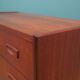 Commode en teck, design danois, années 1970, fabriquée au Danemark
