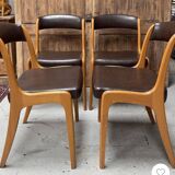 4 Baumann gondola chairs