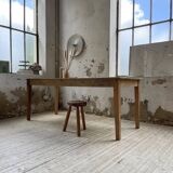 2m pine farm table