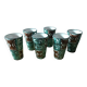 6 glasses, ceramic mugs, vallauris dominique baudart