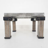 Maitland Smith tesselated coffee table, U.S.A, 1980's