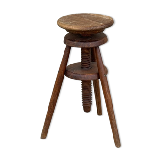 Tabouret à vis