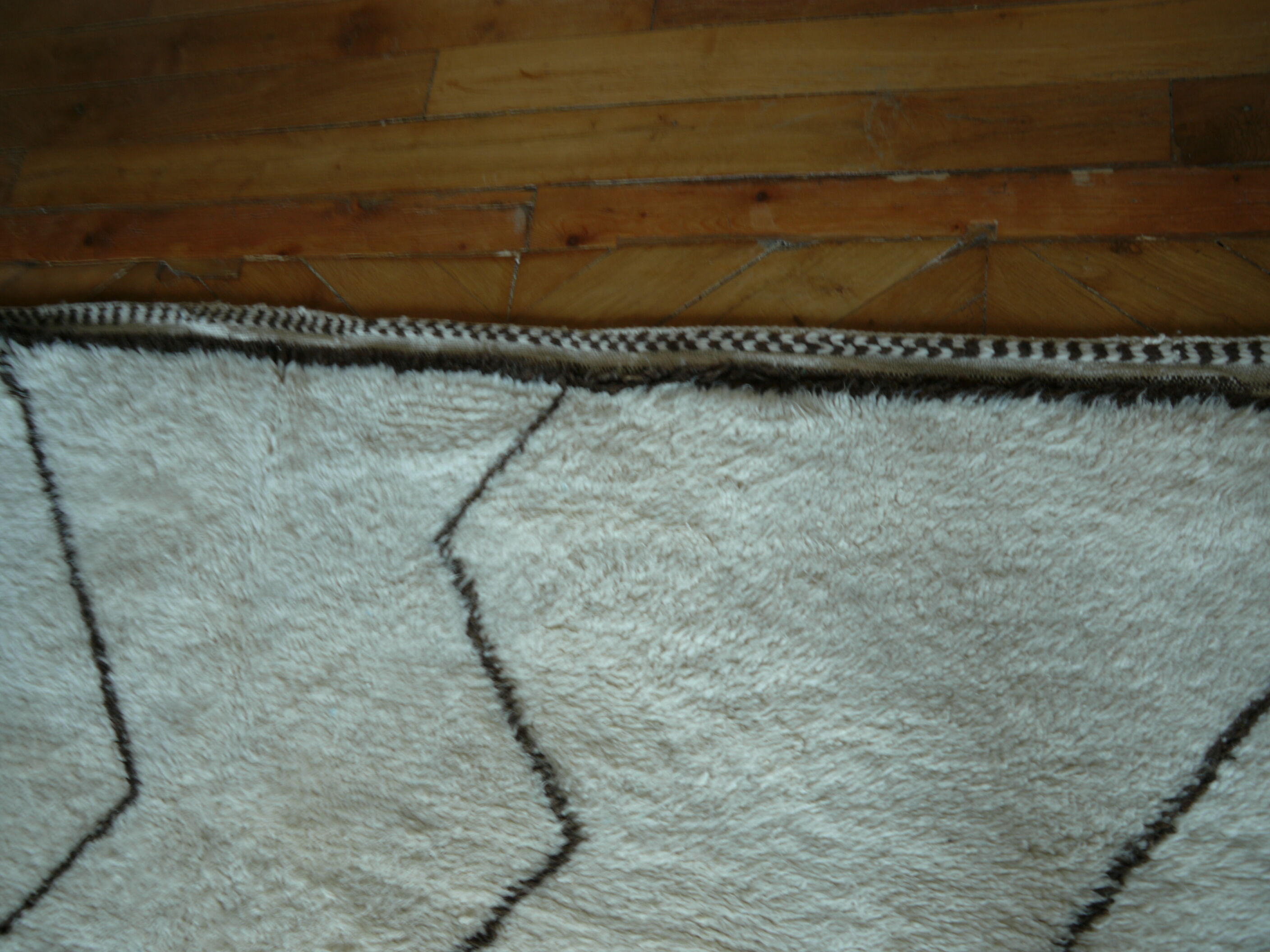 True Berber Berber Carpet Beni Ouarain, 2.15 x 2.90 M