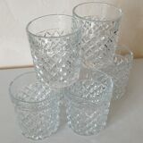 Set of 6 whisky glasses